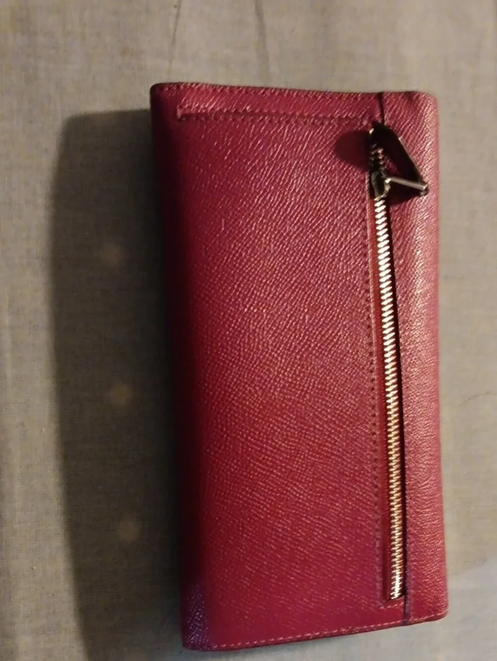 Coach Pink Tri Fold Wallet Gently Used